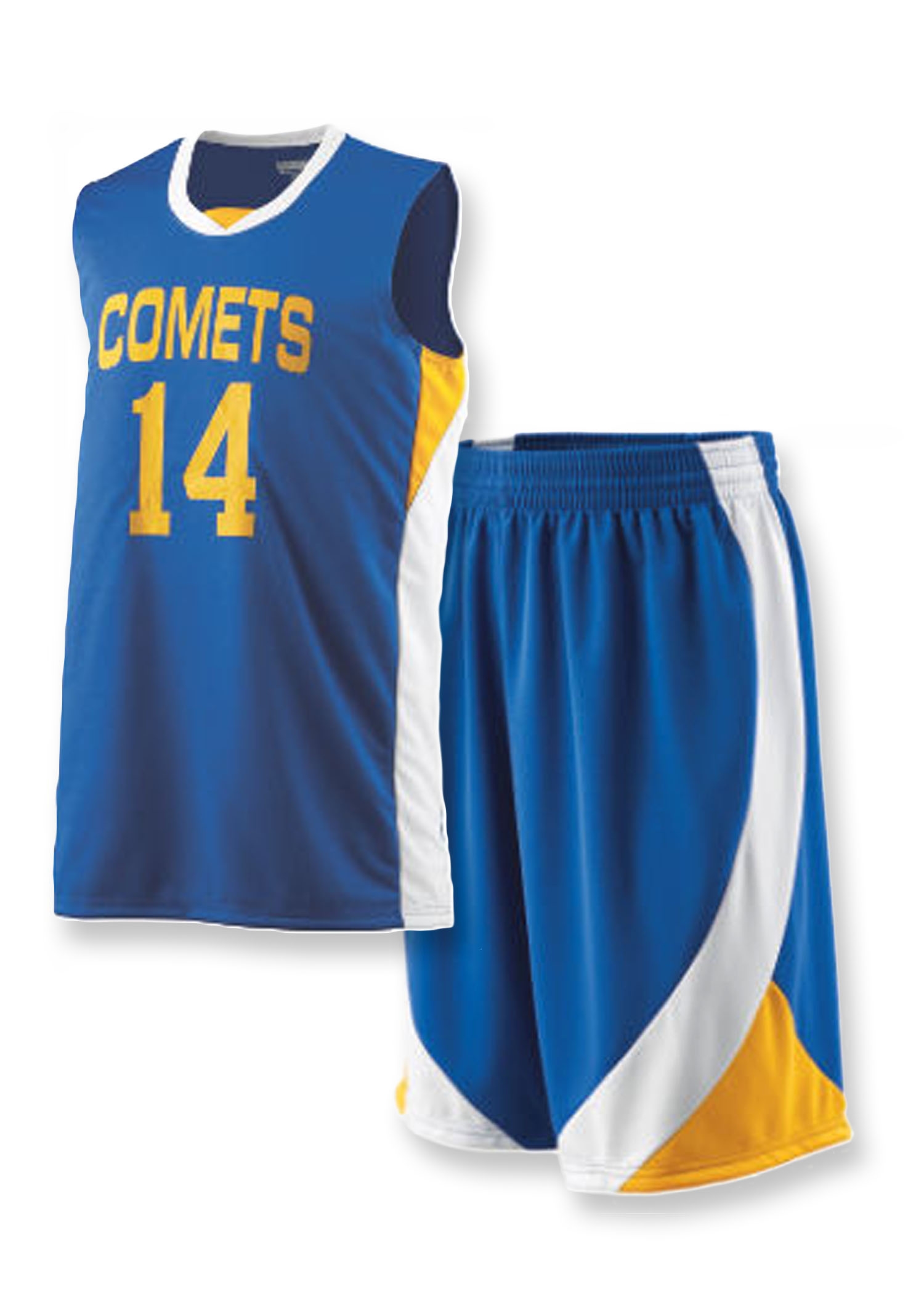 Adult Team Basketball Uniform Package with Graphics